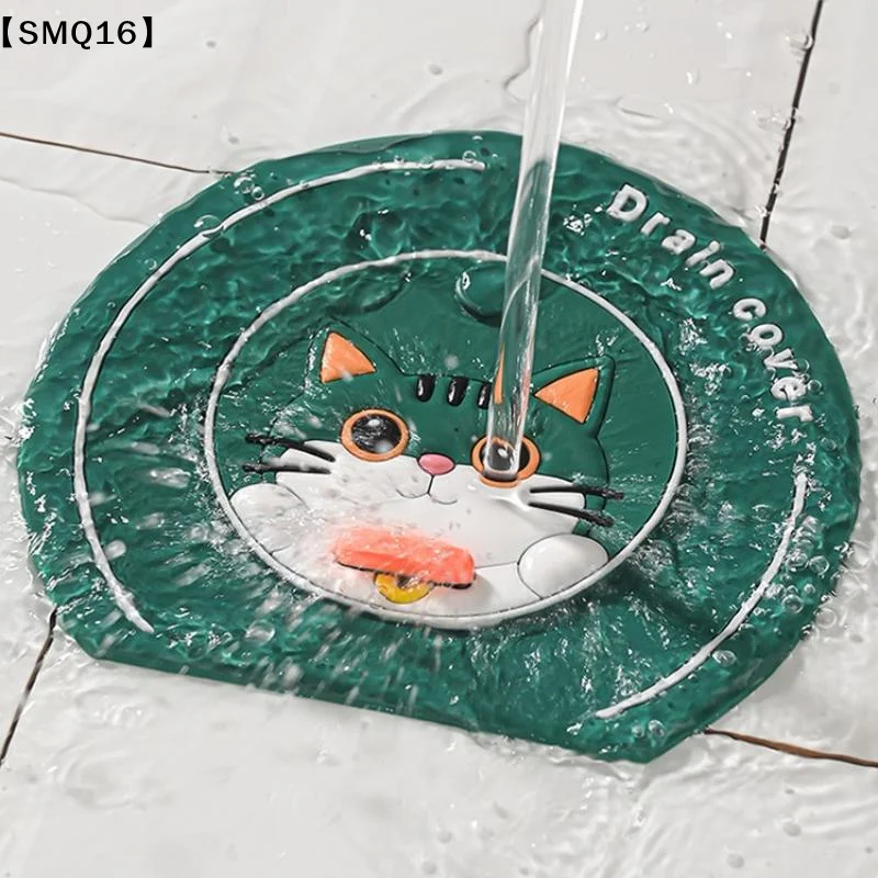 -proof Floor Drain Cover Reusable Drain Stopper Sewer Pipe Cover Anti-Odor Bathtub Shower Drain Plug Universal【SMQ】