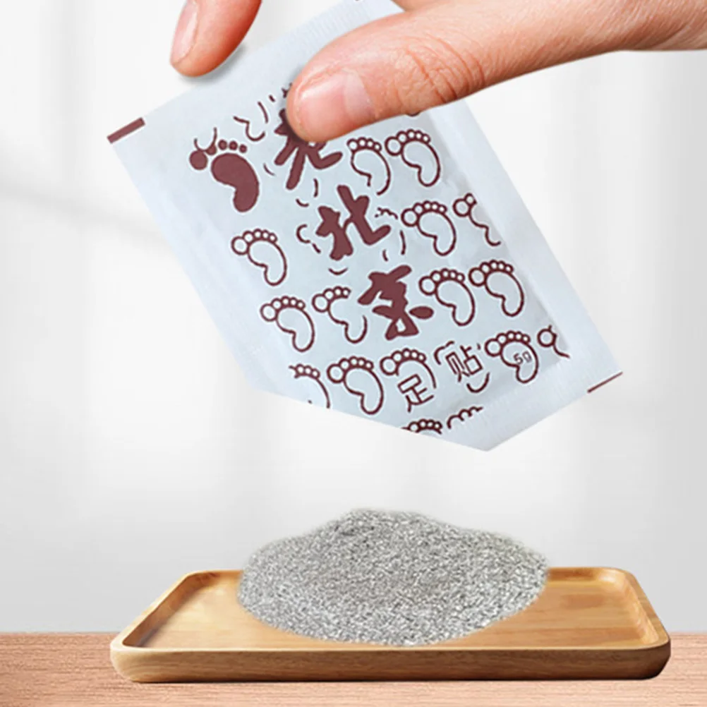 

50Pcs Adhesive Wormwood Foot Patch Safe Lightweight Breathable Foot Care Patch Sleep Improvement Sticker Portable Relax Pads