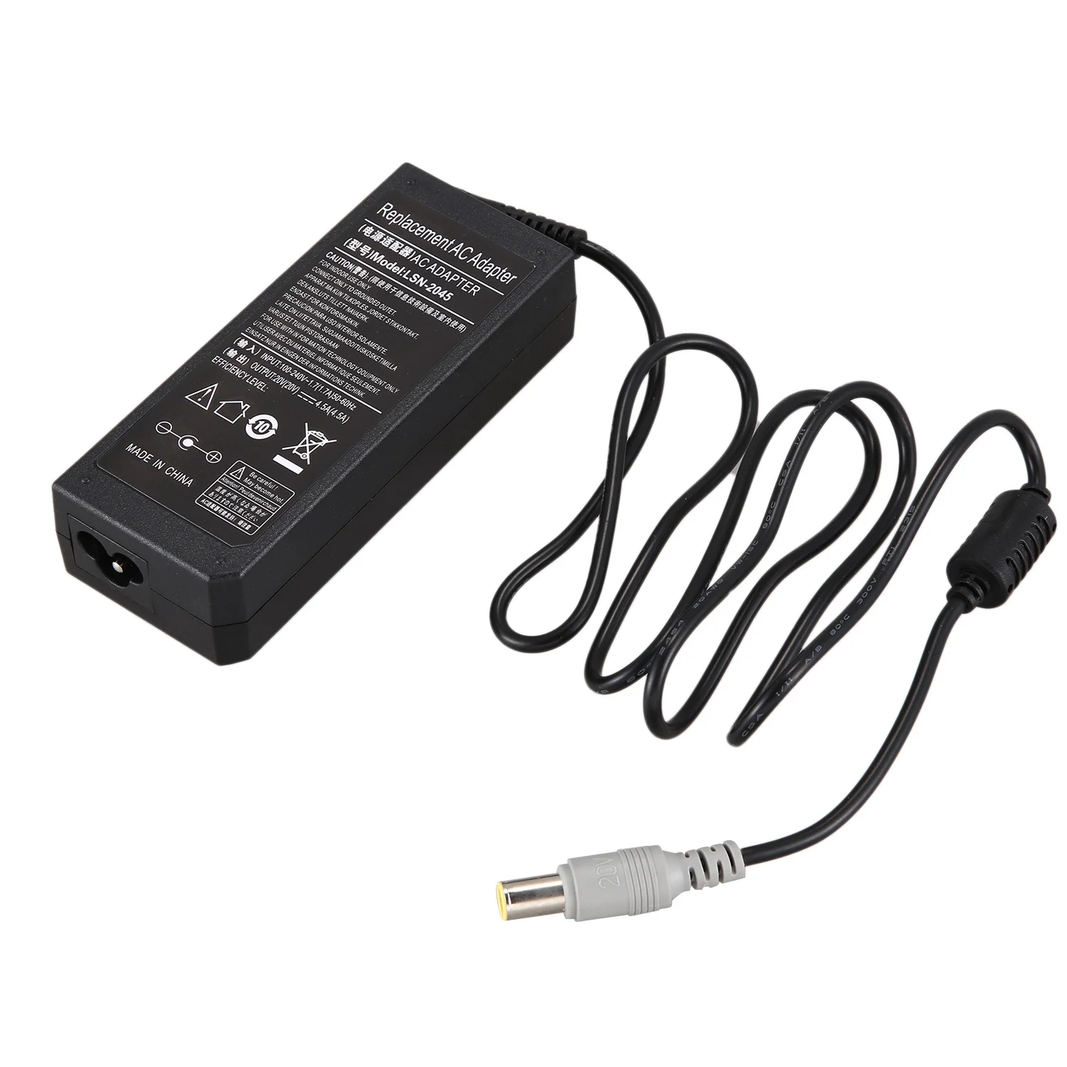 Caricabatterie adattatore CA 20 V 4,5 A per Lenovo Thinkpad T400 T410 T420 T500 T510