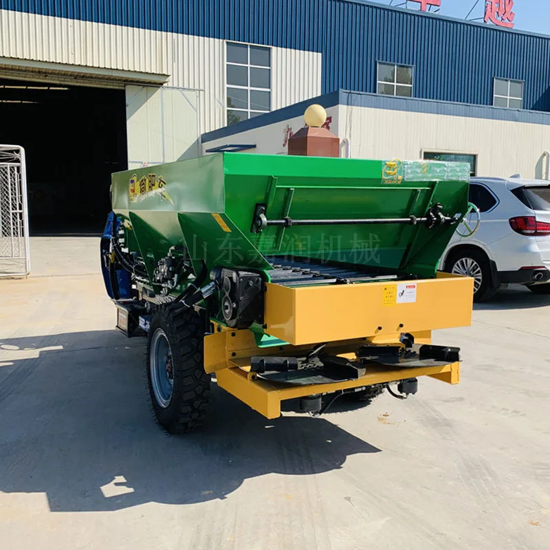 HCY Farm organic manure spreader, poultry manure spreader, agricultural manure tractor