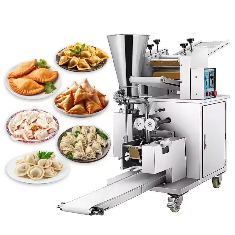 Automatic Dumpling Machine Manual Folding Large Pie Making Big Empanada  Forming Samosa Making Machine