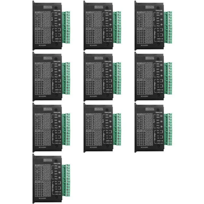 

B03C-10X Stepper Motor Driver TB6600 Upgrade Nema 23 Nema17 4A DC9-42V For NEMA23 Motor CNC Router Controller For 3D Printer