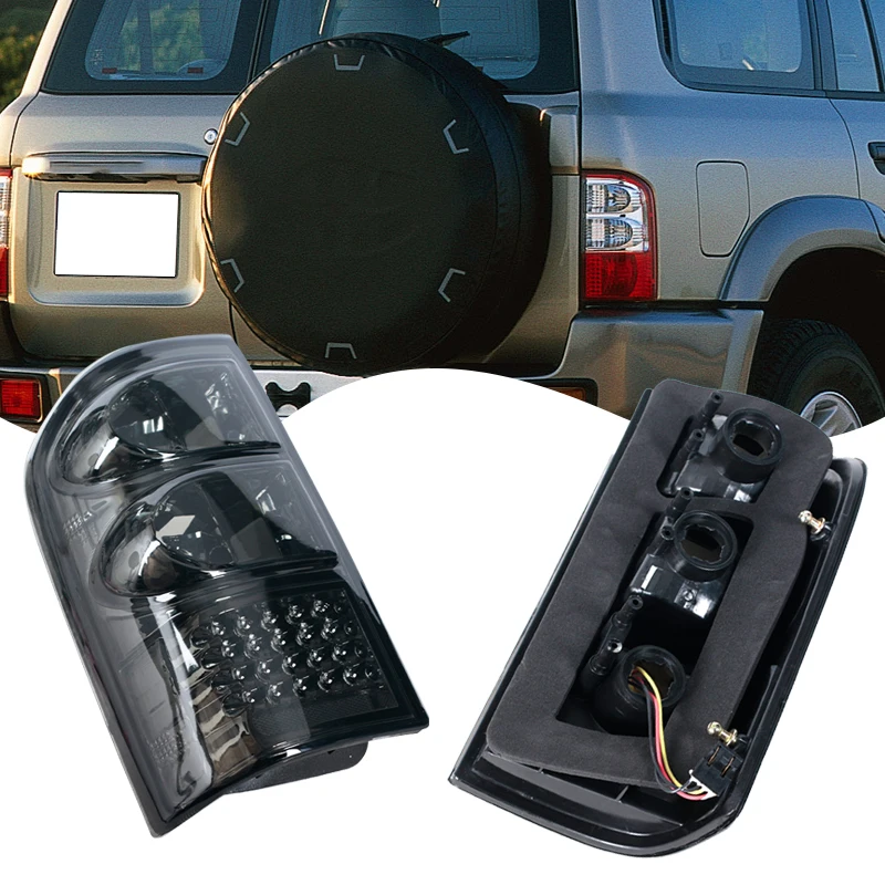 Rear Tail Light Brake Lamp Tail Lamp Warning Signal Lamp Accesories For Nissan Patrol Y61 1997 1998 1999 2000 2001-2004