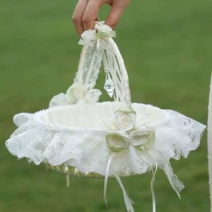 Cestas de flores para casamento, tamanho grande, pingente de cristal de fada, pétala, confetes, doces, suprimentos para festa, cesta de frutas, decoração de casa 8 principais vendas cesta de petalas de casamento - №5