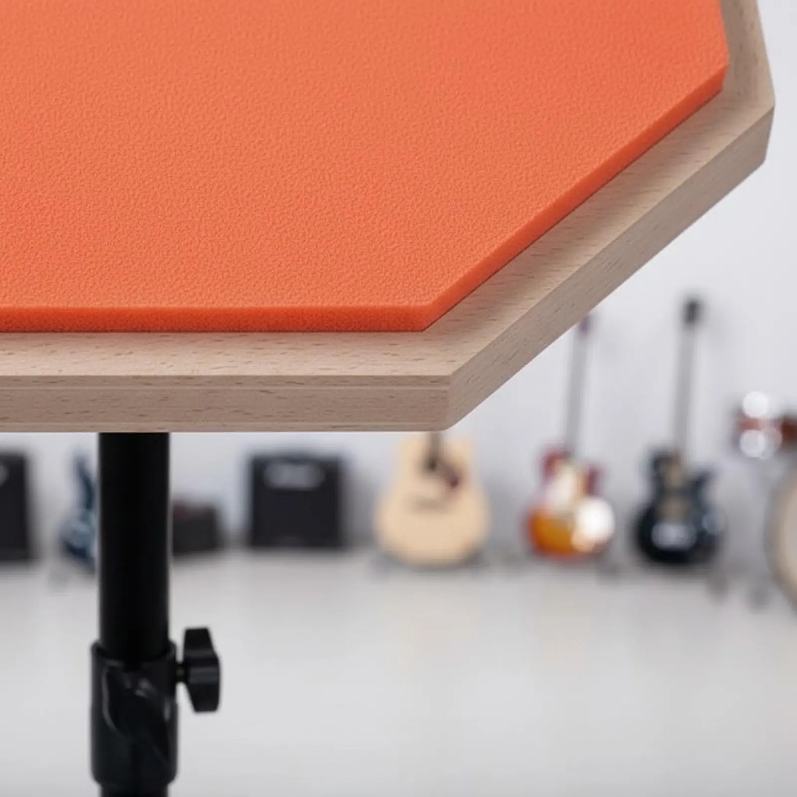 

Drum Pad Stand Set Portable Percussion Accessory for Students