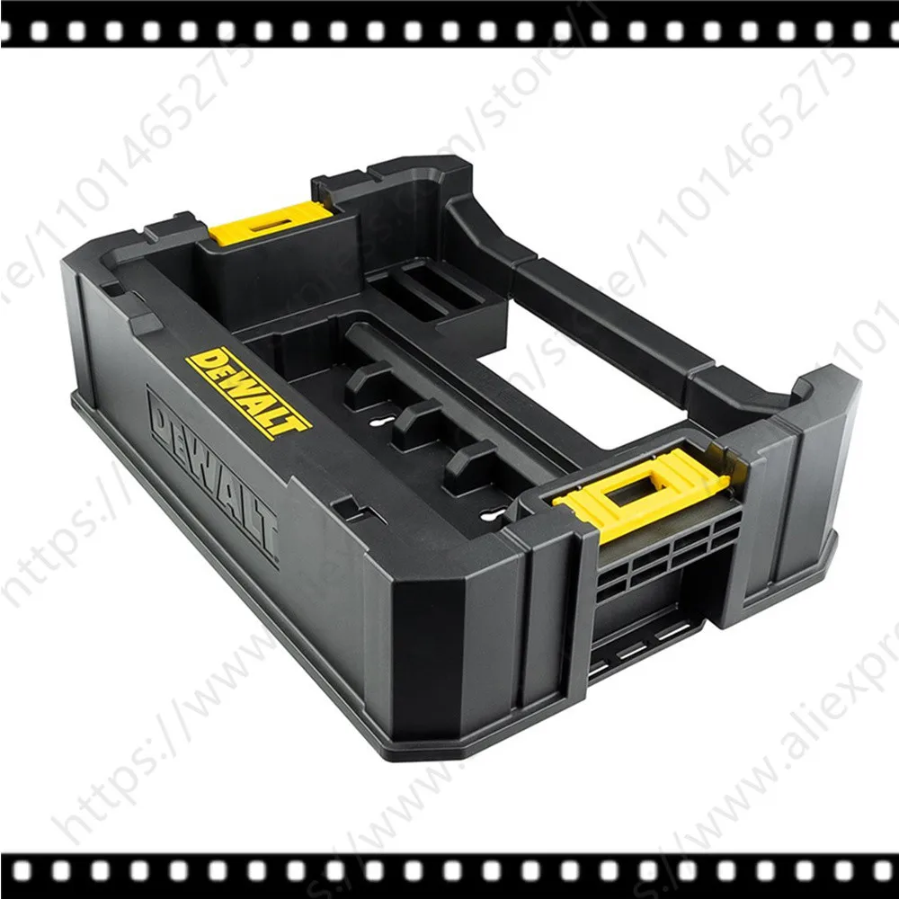 DEWALT 휴대용 플라스틱 보관 도구 케이스 전원 도구 액세서리 상자 스택 가능한 이동식 DT70716-QZ TSTAK