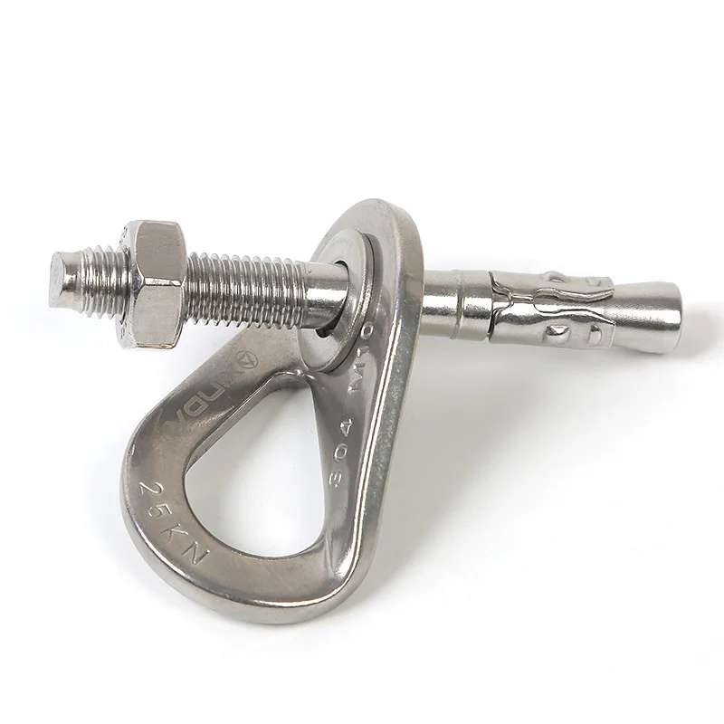 304 Stainless Steel Mountaineering and Climbing Pitons Expansion Nails Fixed Anchor Points Outdoor Climbing Equipment