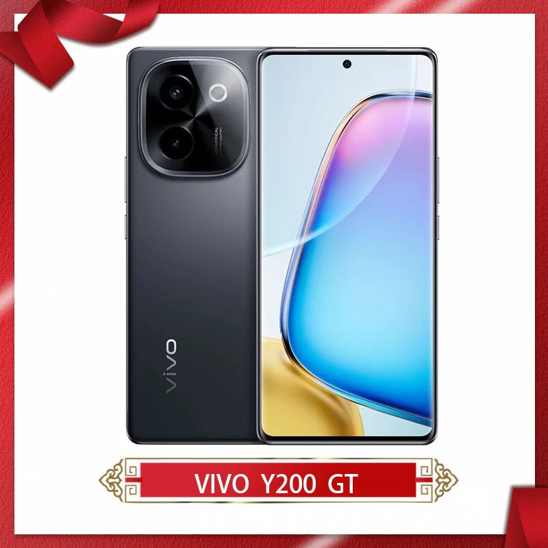 VIVO Y200GT Y200 GT 5G Cell Phone Snapdragon7 Gen3 6.78inch AMOLED 144Hz 6000Mah 80W Flash Charge 50MP Rear Camera NFC OTA