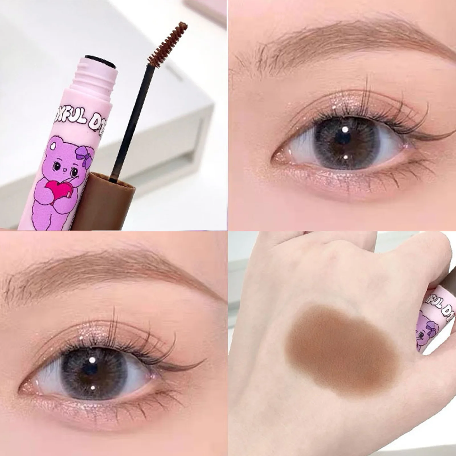 Trucco donna Brow Tint Mascara Gel per il trucco delle sopracciglia a lunga durata per forniture cosmetiche per donne e ragazze