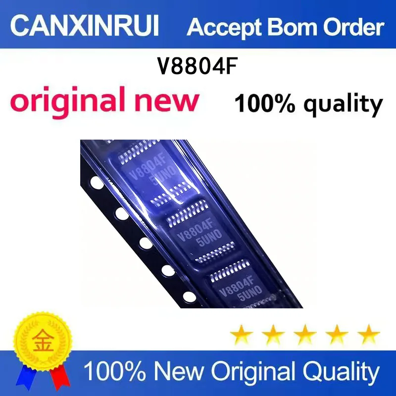 

（5-100 pieces）Brand new LV8804FV-TLM-H silk screen V804F SSOP20 spot chip IC