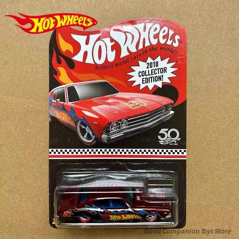 

Оригинальная коллекционная модель Hot Wheels 2018 года, серия 69 CHEVELLE SS 396, литая под давлением модель из сплава, коллекционное издание, подарки