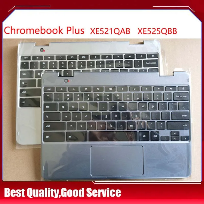 

Новинка/орг для Samsung chromebook4 XE521QAB XE525QBB XQ520QAB Подставка для рук английская клавиатура верхняя крышка сенсорная панель