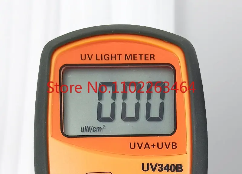 

UV340B ultraviolet irradiance meter UV tester UVA and UVB intensity meter UV radiation detector