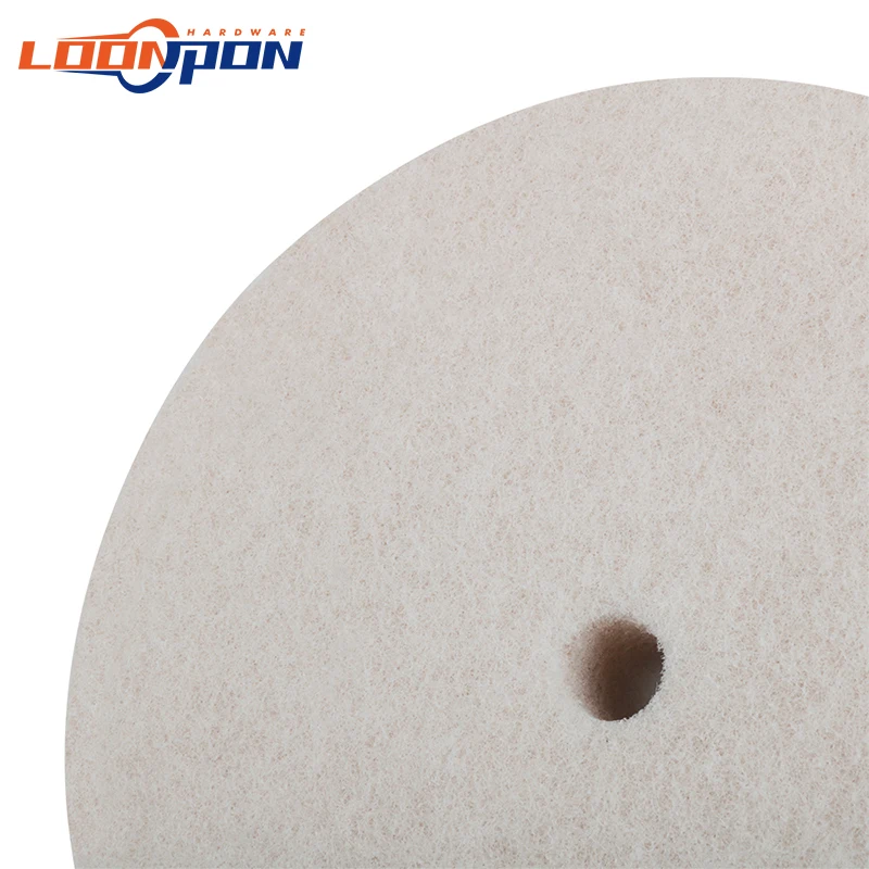 200mm Polishing Buffing Wheel Felt Polisher Disc Pad Abrasive Tools 150x50mm Thickness 50mm  The Aperture 16mm