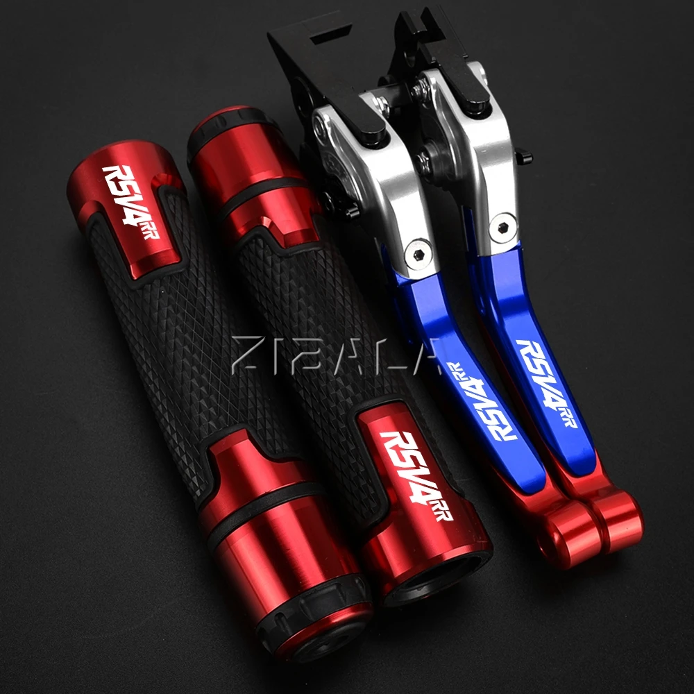 

FOR APRILIA RSV4RR 2009-2020 2019 2018 2017 2016 Motorcycle Handle Grips Adjustable Folding Clutch Brake Lever Set Handle Levers