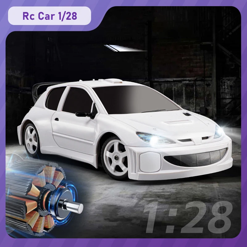 

New Rc Car 1/28 2.4g Racing Elegant Dual-Tire Four-Wheel Drive Remote Control Car Drift Remote Control Vehicle Boy Gift