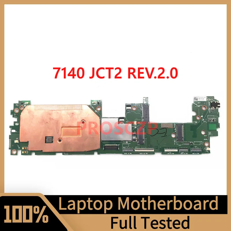 

Материнская плата JCT2 REV.2.0 для ноутбука Dell Venue 11 Pro 7140, 100% протестированная, хорошо работает