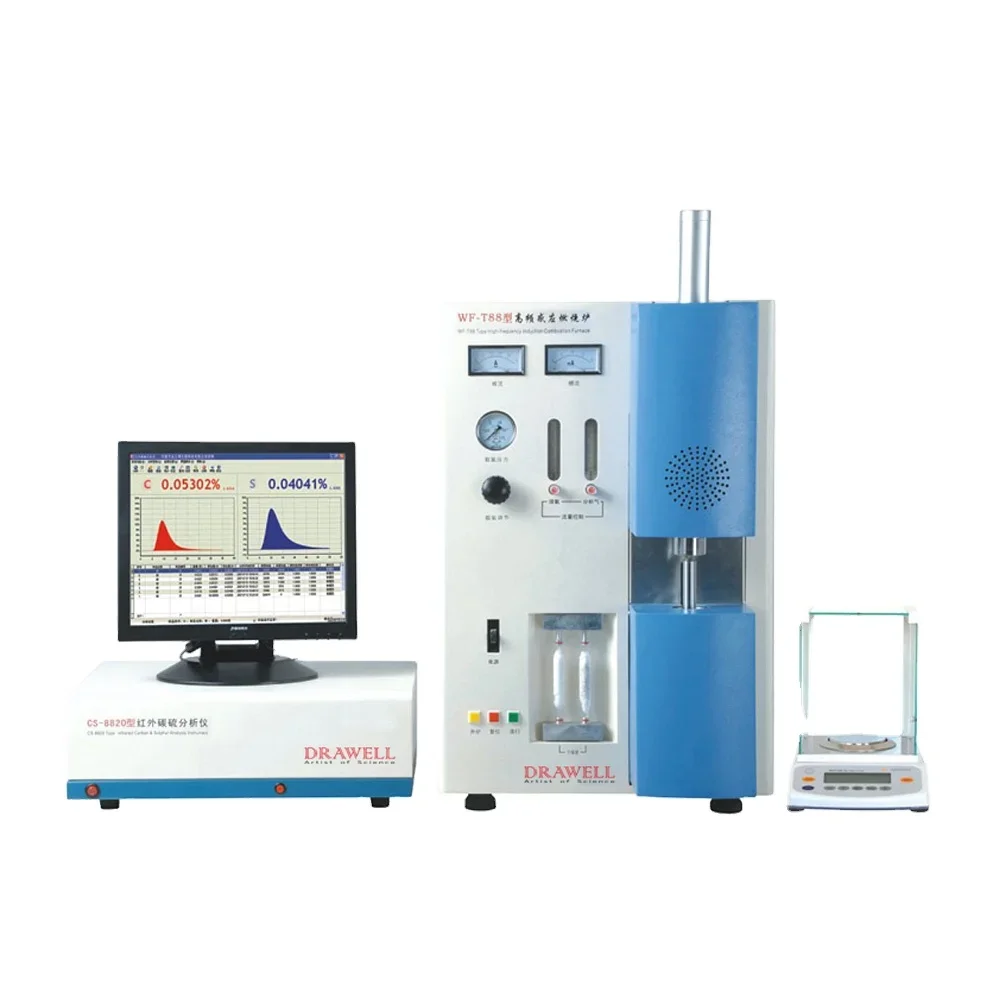 Laboratory Carbon Analyzer Carbon and Sulfur Analyzer for Metal