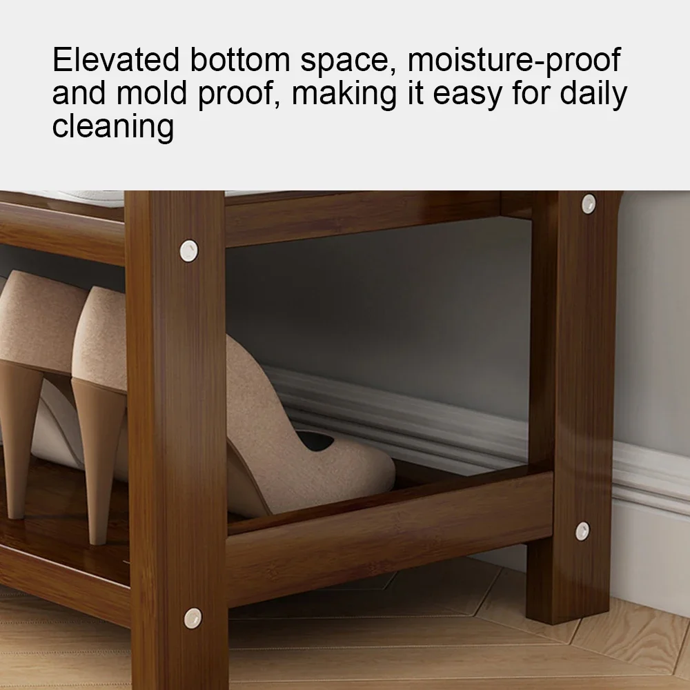 Clothes Hanger Multi-Ayer Shoe Rack Clothes Hanger Coat Hat Rack One Simple Door Shoe Shelf Indoor