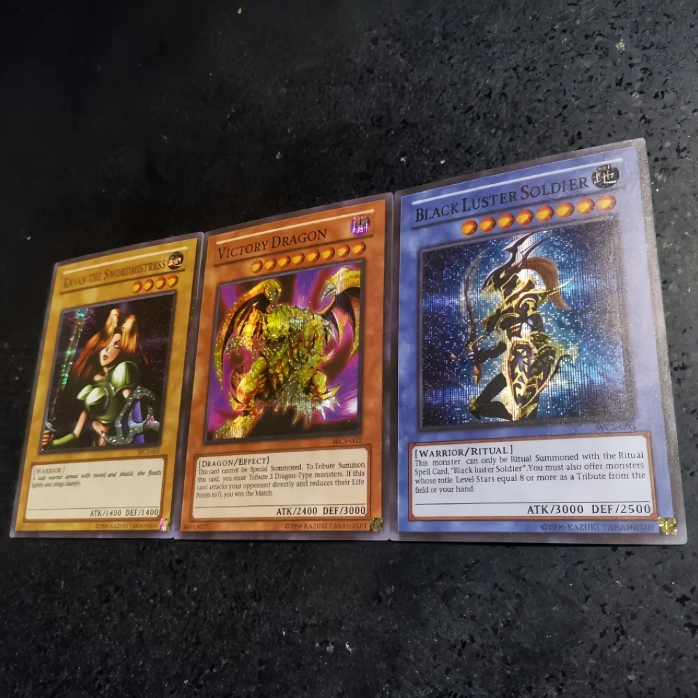 DIY Yu-Gi-Oh! The First WCS World Congress Flashcard 2023 Reward Card Anime Peripheral Game Collection Card Holiday Gift