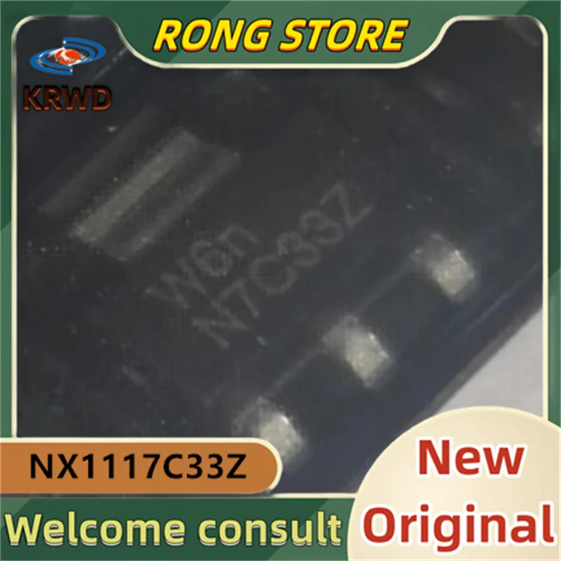 

100pcs N7C33Z New and Original NX1117C33Z SOT-223 3.3V 1000mA