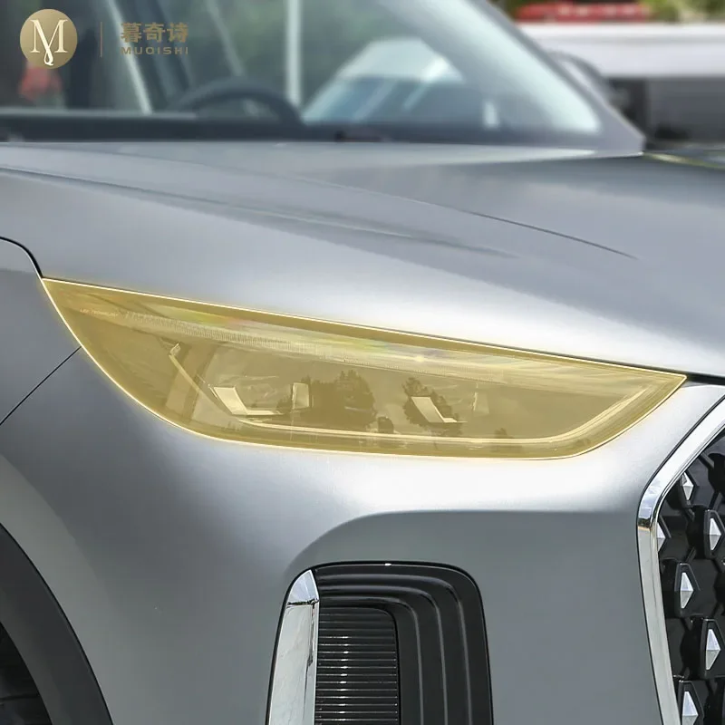 

Pre cutting Car Exterior Headlights PPF transparent protective film TPU scratch resistant For Chery Tiggo 8 2024-2025