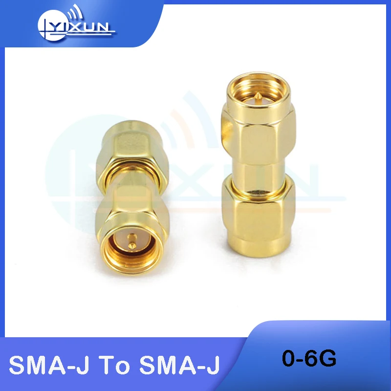 5PCS SMA-J TO SMA-J RF Connector SMA male to male high frequency 0-6G SMA-JJ double pass test connector