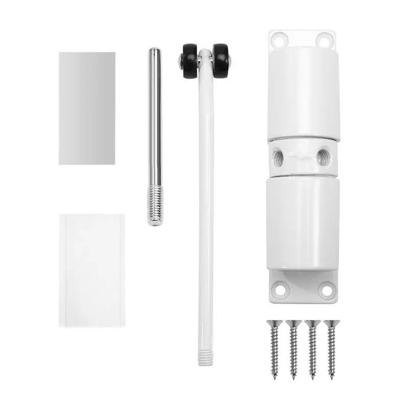 Superior-Automatic Door Closer Metal Adjustable Heavy Duty Safety Spring Silenciar Convert Hinged Door Interior Exterior