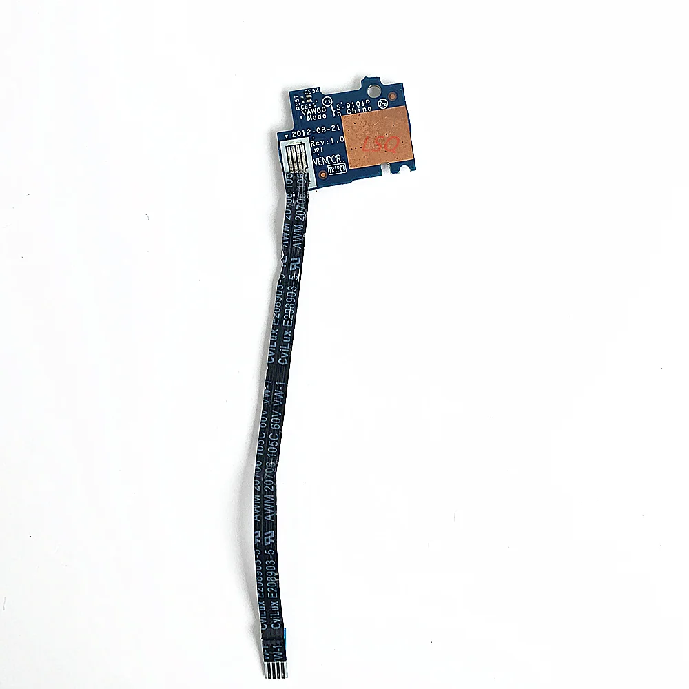 LS-9101P For Dell INSPIRON 15 3537 3521 5537 5521 3540 Laptop Power Button Board With Cable 100% Test OK