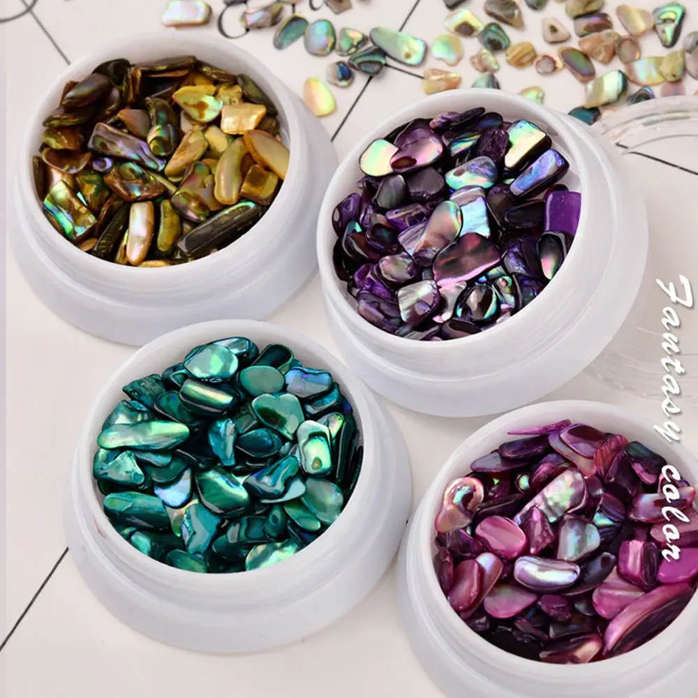 

Symphony Aurora Nail Jewelry Shell Fragments Ornament DIY Nail Art Decorations Nail Art Abalone Slices Nail Art Shell Slices