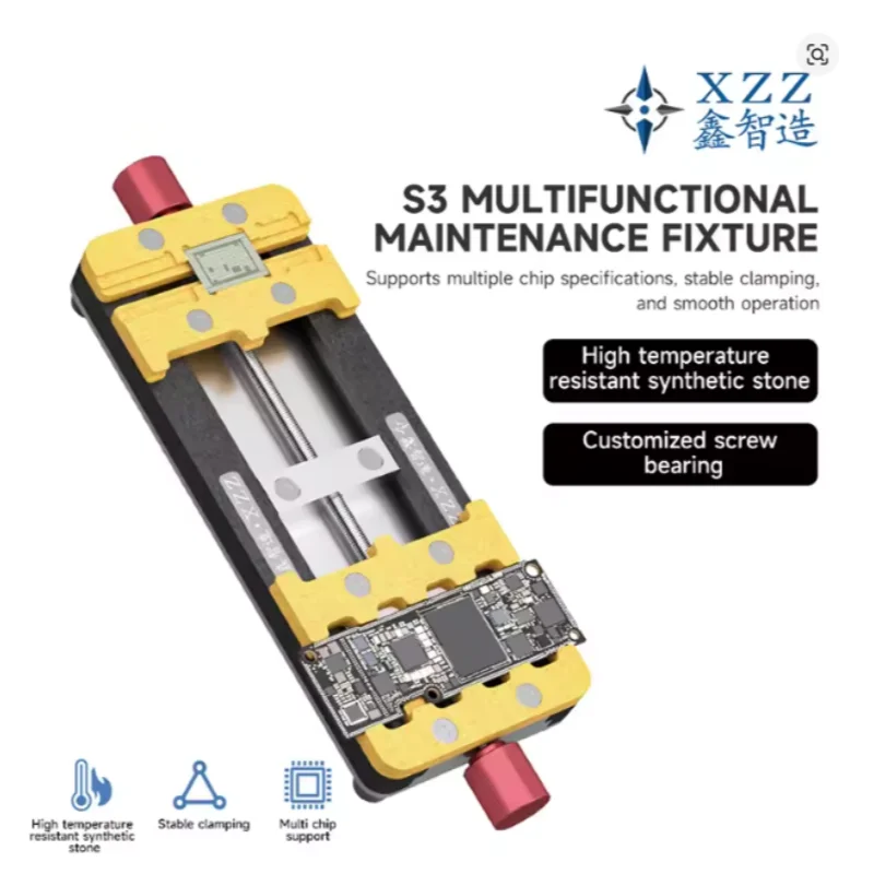 XZZ S3 Multifunctional Mobile Phone PCB Holder Heating Resistant Clamping Fixture for Phone Motherboard Desoldering Repair