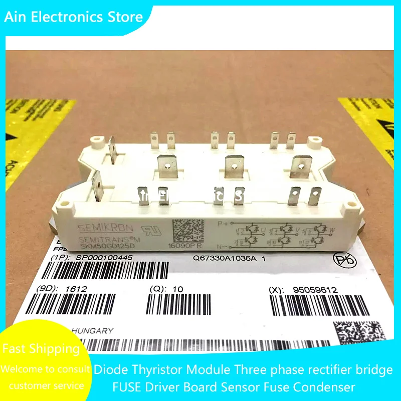 

SKM40GD123D SKM50GD125D SKM25GD125D SKM75GD124D SKM40GD124D SKM25GD123D SKM25GD124D NEW AND ORIGINAL IGBT MODULE IN STOCK