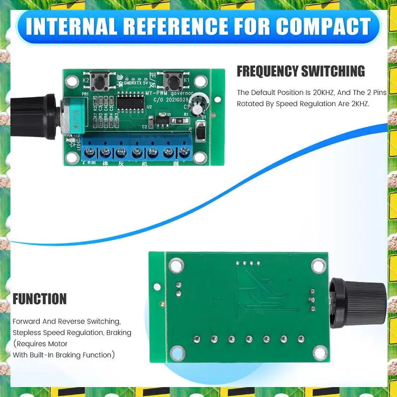 3C Electron Mini Motor Module DC Brushless Geared Small Motor PWM Speed Controller Module 3650/3525/2418/2430 Motor Module,Mini