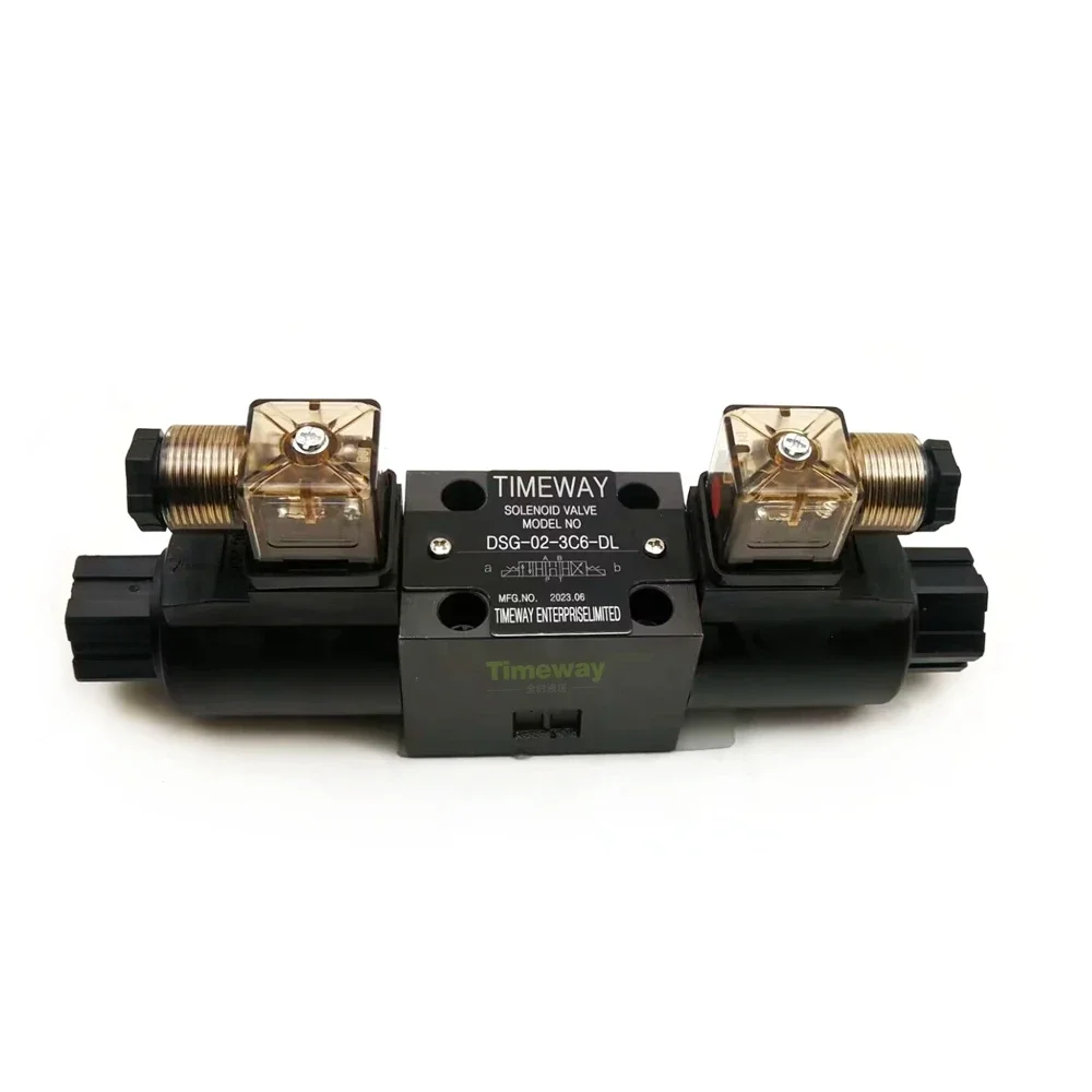 

TIMEWAY Hydraulic Valve DSG-02-3C6-DL Solenoid Directional Control Valve