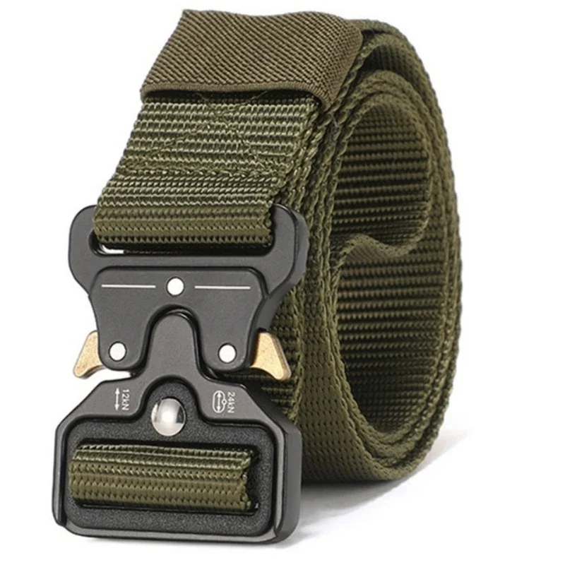 Men's Belt Outdoor Multi Function Compass Belt High Quality Canvas for Nylon Male Luxury Belts Women's Sports Jeans Neutral Belt