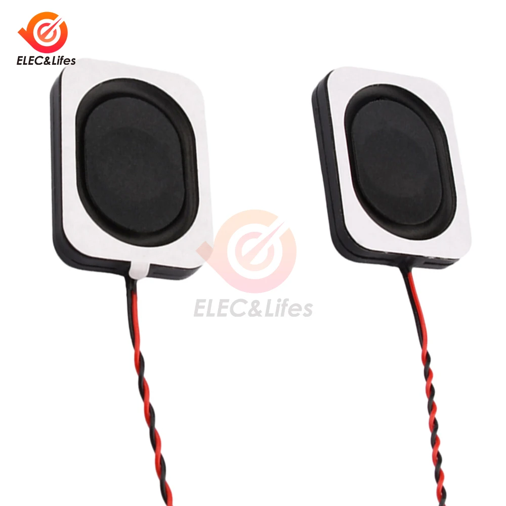 1pcs 4 ohm 3w 8 ohm 2W speaker square small cavity notebook computer 3525/2535 ultra-thin box speaker