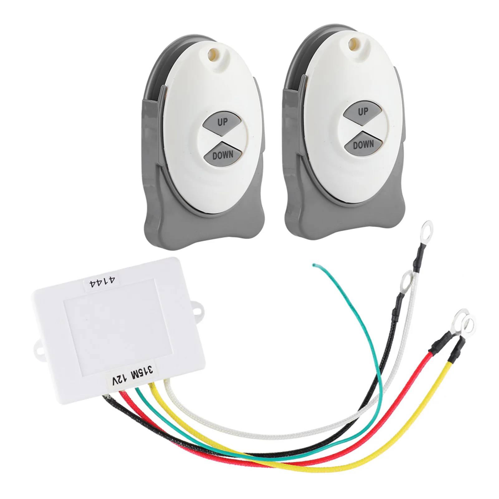 

Anchor Remote Control Windlass Wireless Switch Trim Controller Marine Boat Sail Accessory 2 Transmitter