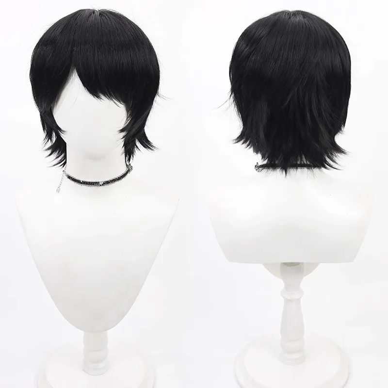 

Sento Kiryu Cosplay Wig Synthetic Hair Heat Resistant Halloween Role Play Party + Wig