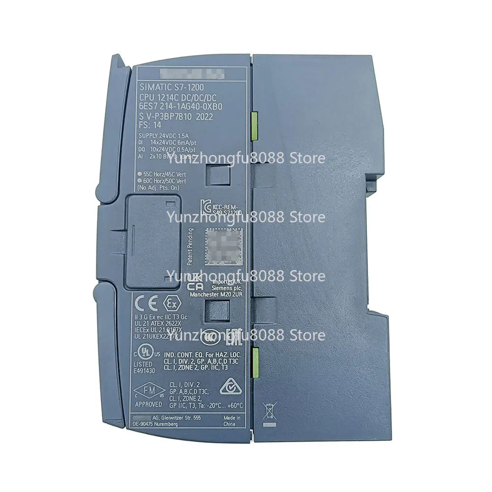 6ES7214-1AG40-0XB0 Sim-atic S7-1200 Central Processor 1215C PLC Controller Module