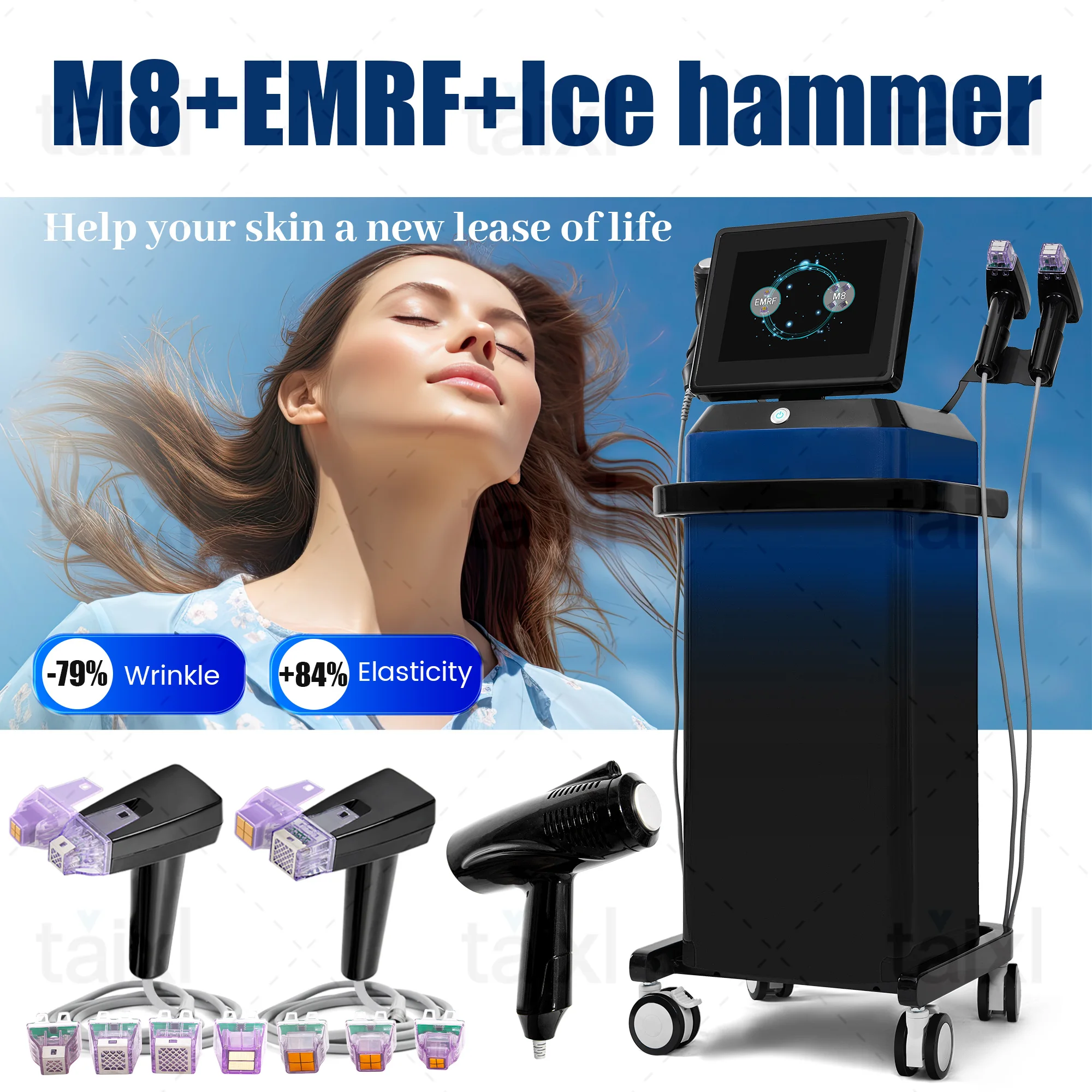 Professionelle Morpheus 8 RF Microneedling Maschine Gesichtspflege Schönheit mit 12 24 40 Nano Pin Patrone