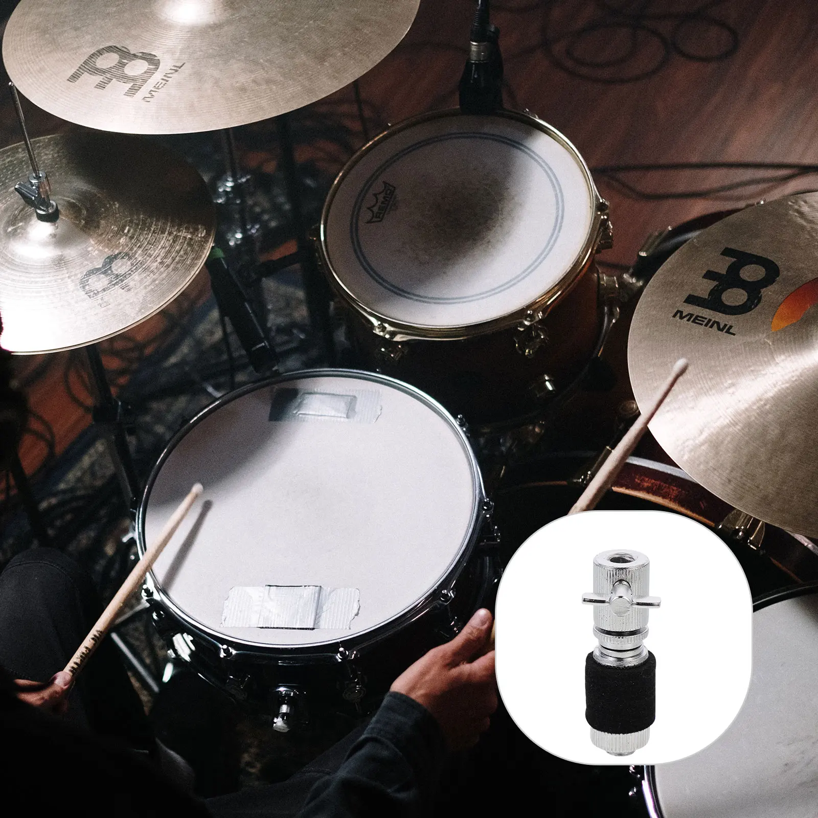 

1Pcs Reliable Cymbal Hi-Hat Clutch Drum Part Accessory Adjustable Durable Iron Clutch for Drums