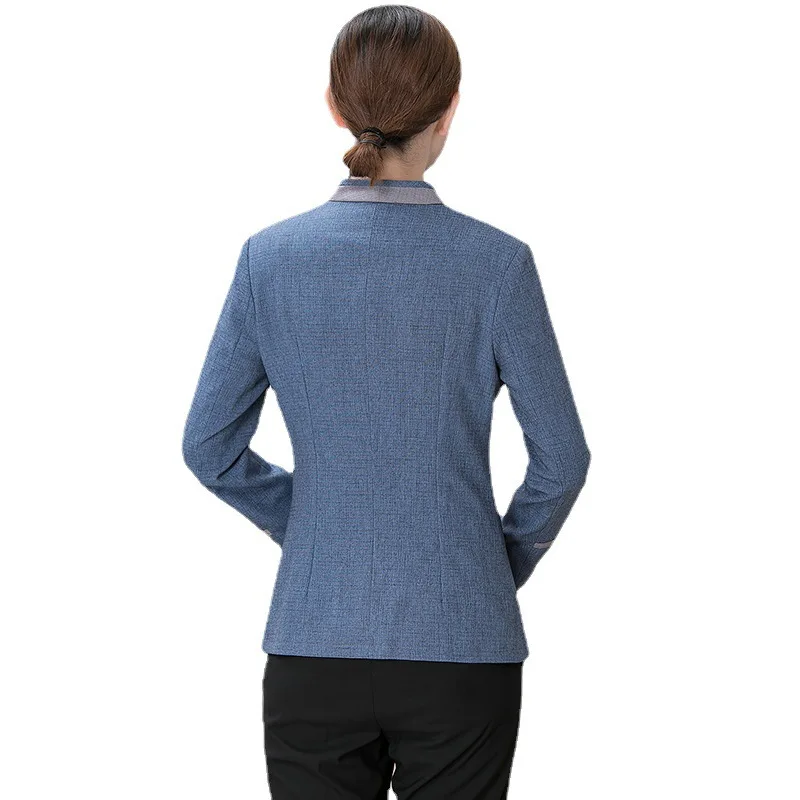 Cleaning Work Uniform for Women Property Hotel Room Cleaner Auntie GuesthousePABreathable Waiter Long Sleeve Autumn Winter Outfi