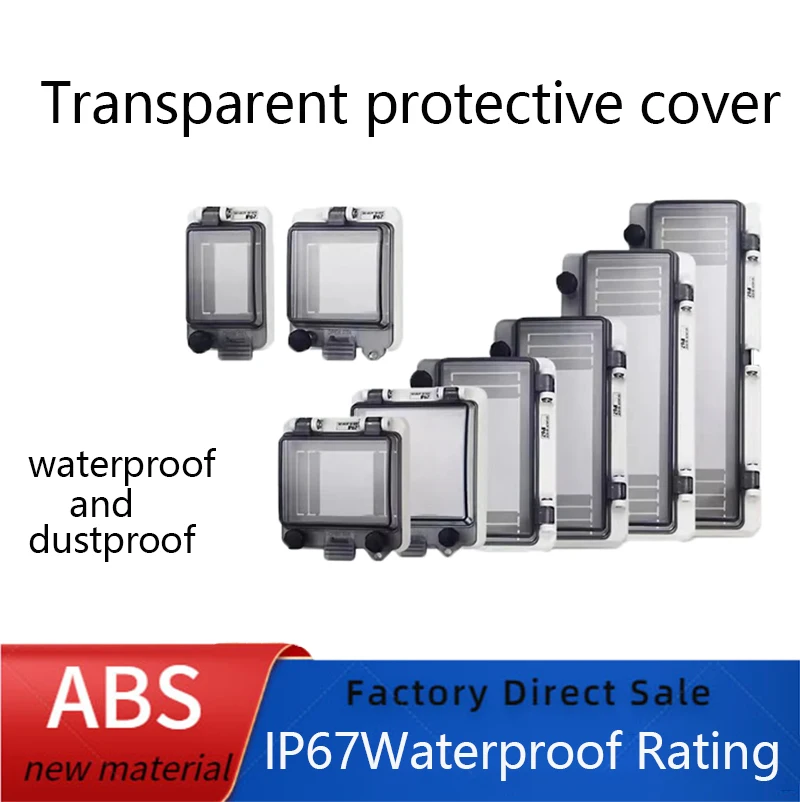 IP67 transparent protection panel, circuit breaker protection cover, circuit breaker switch panel, waterproof electronic panel
