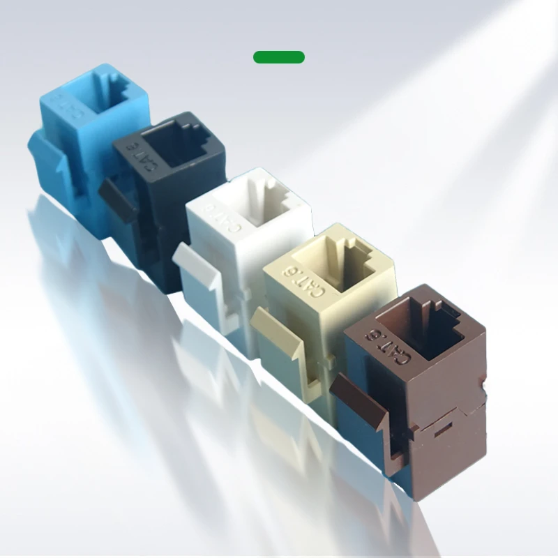 Couremplaçant d'extension enfichable, connecteur RJ45, carte LAN Ethernet, 6 couremplaçant, adaptateur d'extension enfichable, 10 pièces