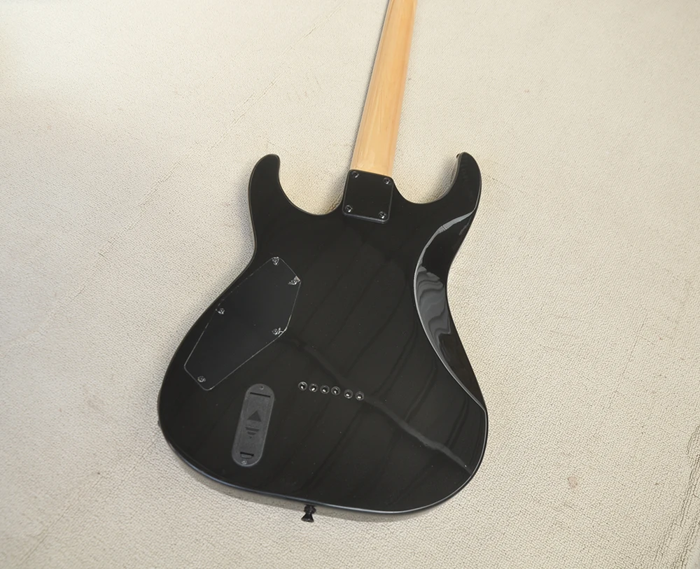 6 Strings Strings Through Body Electric Guitar with 24 Frets,Rosewood Fretboard,Can be Customized