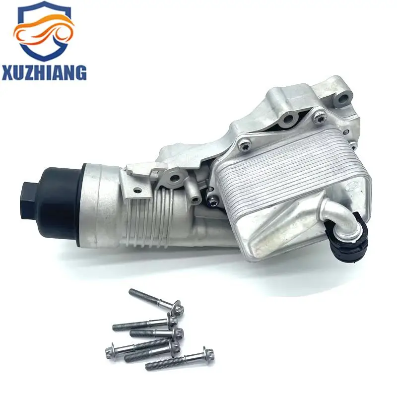 11428661958 11428649177 11428580412 New Aluminum Cooling Oil Filter For BMW X1 X2 F39 F45N F49N F52 Mini Cooper F56 F54 F55