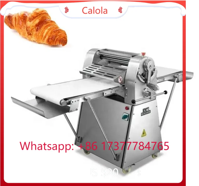 

Continuous croissant press Rolling pastry cutter Efficient grain processing Croissant machine