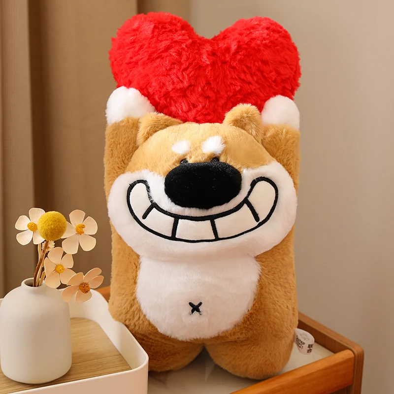 Kawaii Verkering Liefde Puppy Pop Pluche Speelgoed Cartoon Knuffel Hond Knuffels Pop Comfort Zacht Speelgoed Voor Vriendinnen Meisje Cadeau