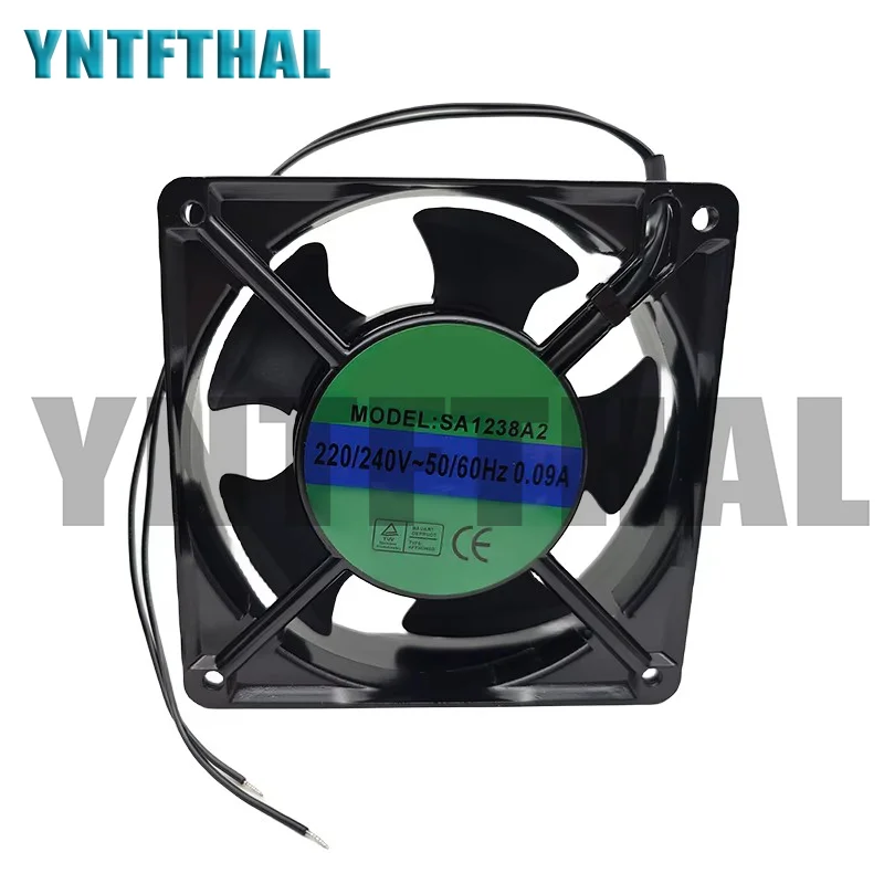 

НОВЫЙ SA1238A2 AC50/60 Гц 0,09 А 220 В/240 В 12 см 12038 2-проводной охлаждающий вентилятор для лазерной сварки