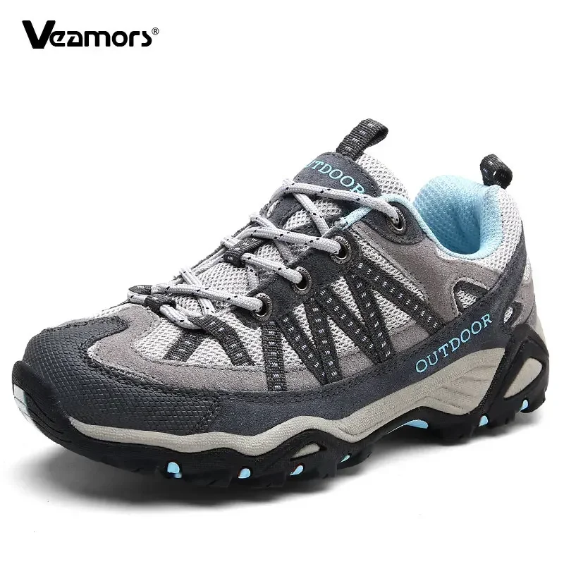 Non-Slip Hiking Shoes For Men Women Breathable Tactical Climbing Trekking Shoes Unisex Outdoor Sneakers Walking Shoes Plus Size